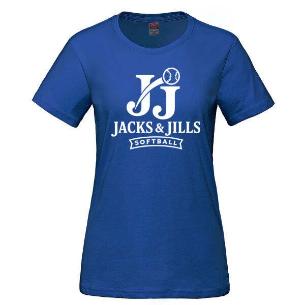 Ladies 100% Ring Spun Cotton T-Shirt Thumbnail