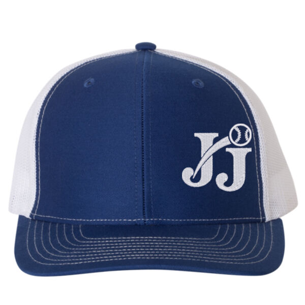 Embroidered 6 Panel Mid-Profile Snapback Trucker Cap Thumbnail